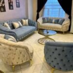 Salon sémi-capitonné